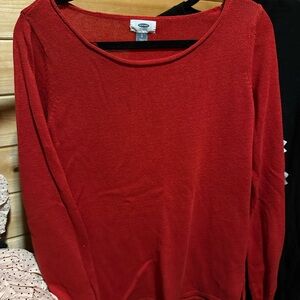 Old navy red sweater